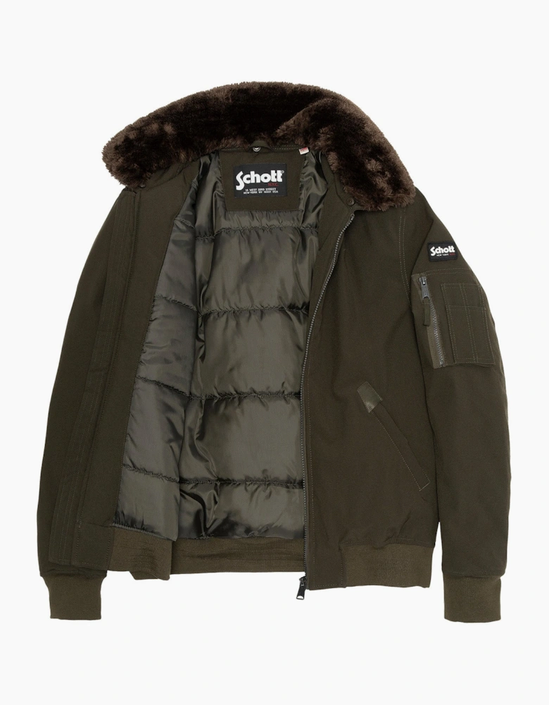 Schott Airlines Fur Collar Flight Jacket