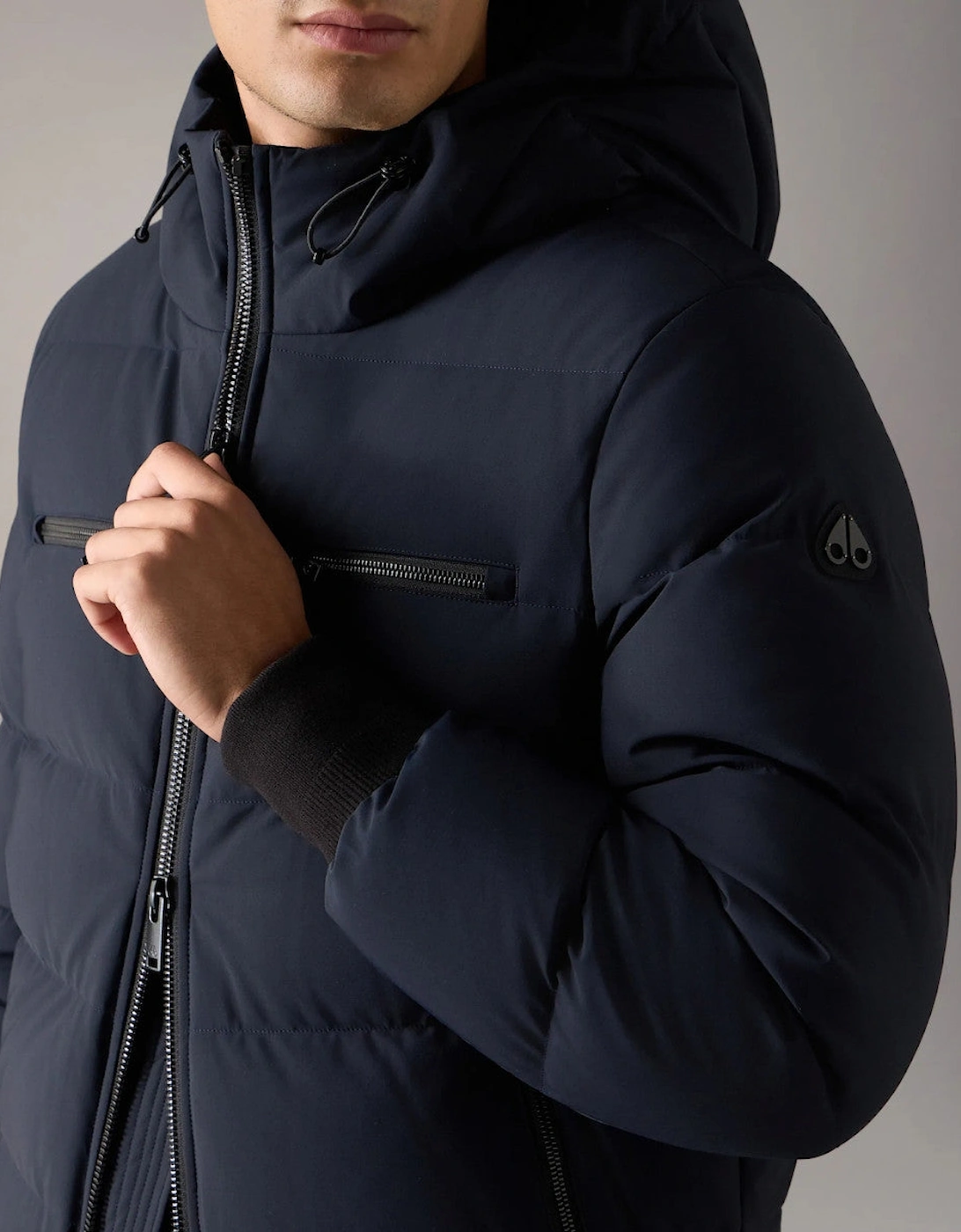 Moose Knuckles Soho Bomber 833 Navy