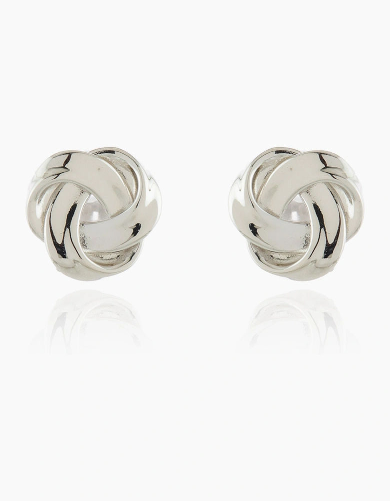 Kelce Silver Clip On Earrings