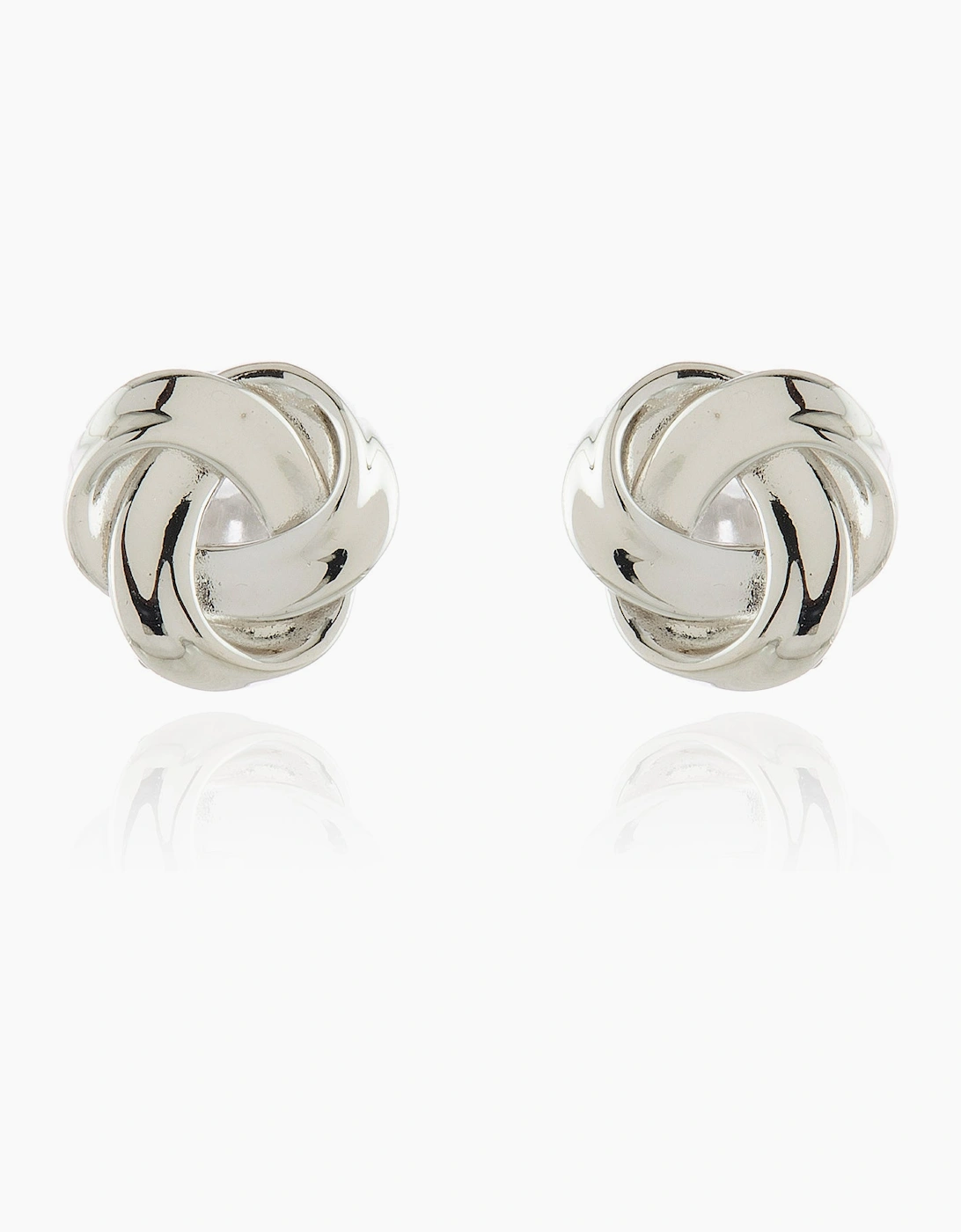 Kelce Silver Clip On Earrings