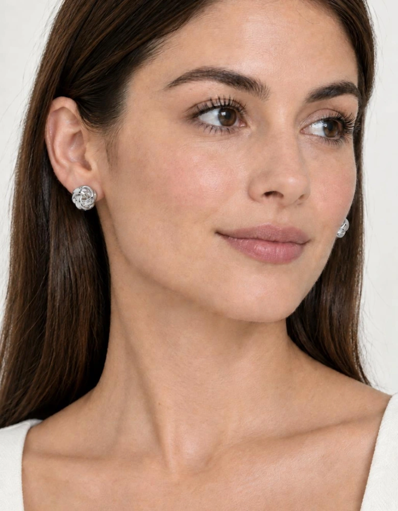 Kelce Silver Clip On Earrings