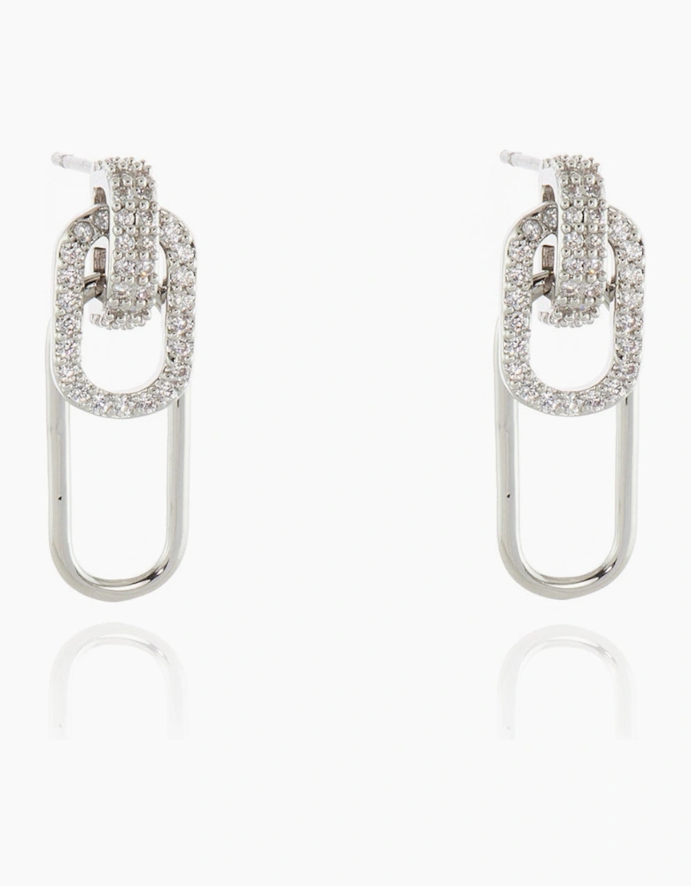 Beena Silver Earrings