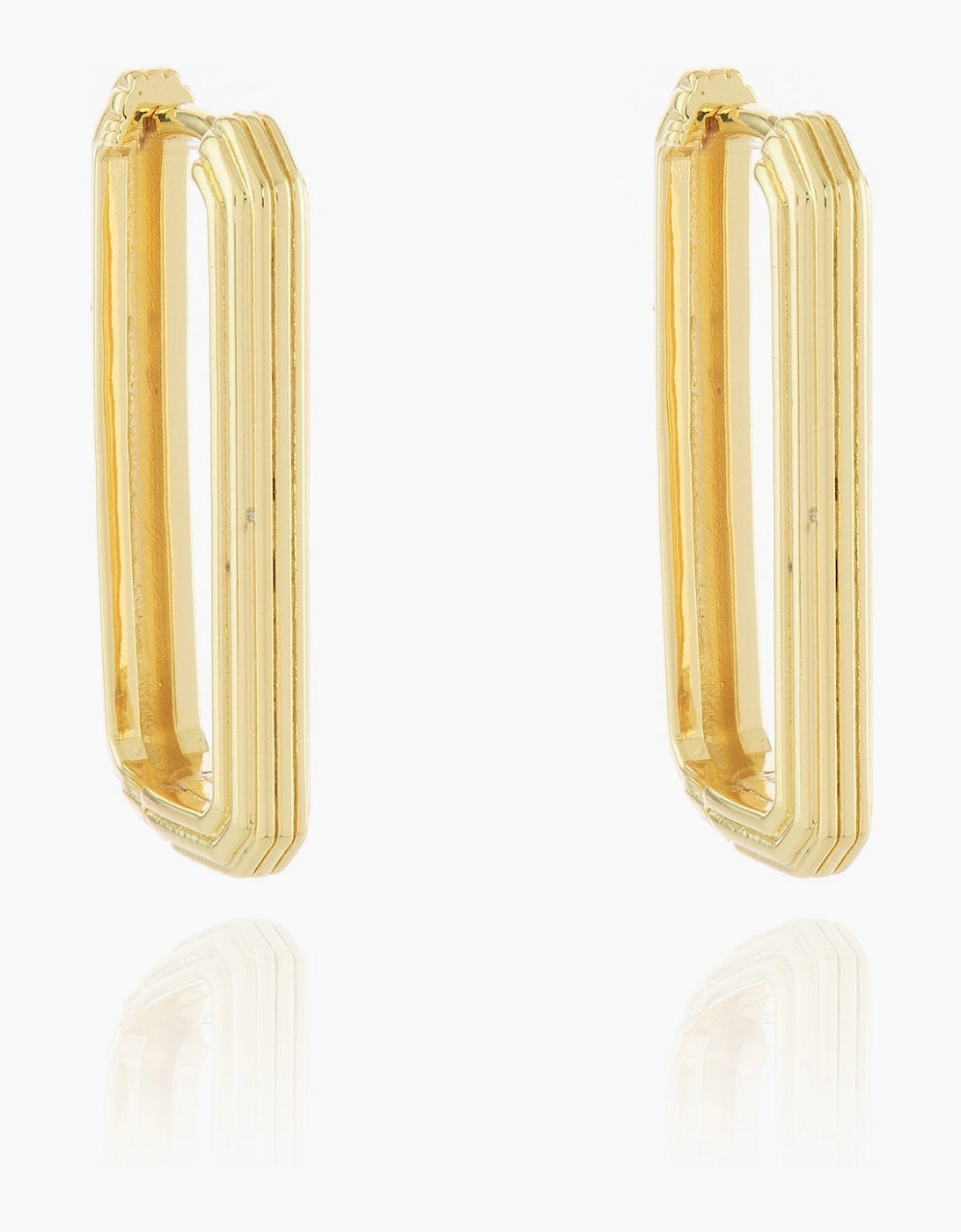 Celyse Gold Hoop Earrings