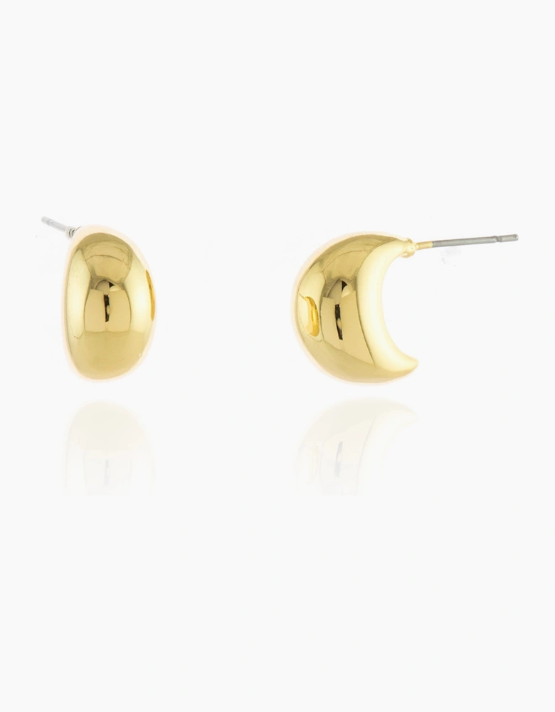 Itala Gold Hoop Earrings