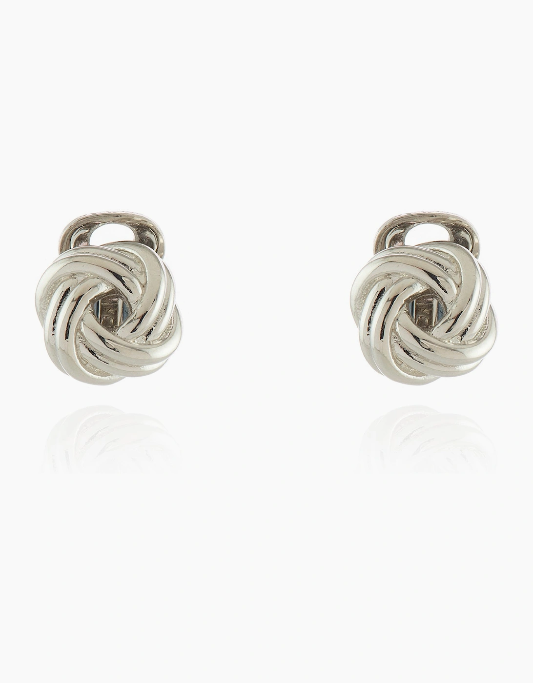 Quant Silver Clip On Earrings