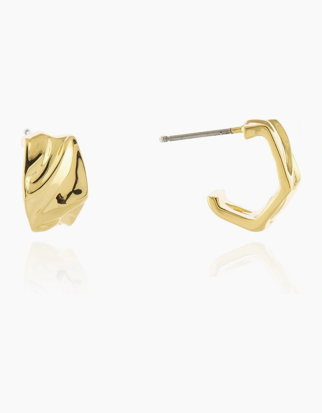 Ivie Gold Hoop Earrings