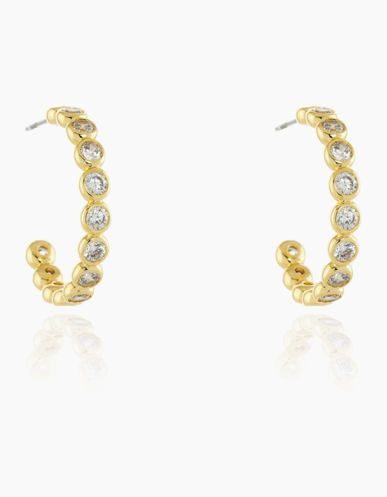 Katell Gold Hoop Earrings