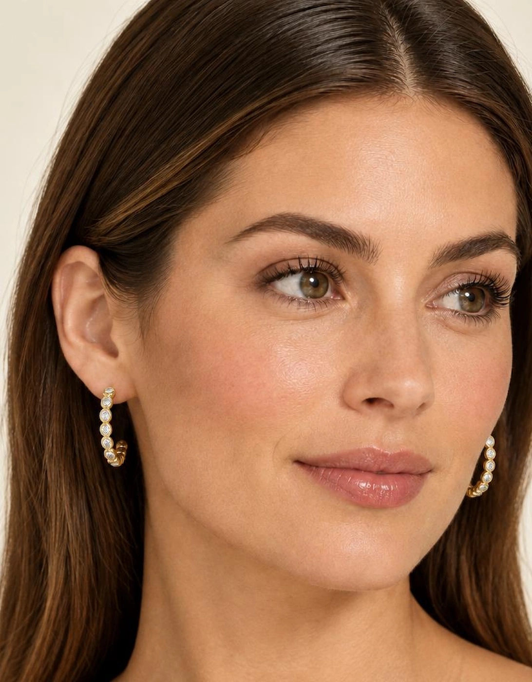 Katell Gold Hoop Earrings