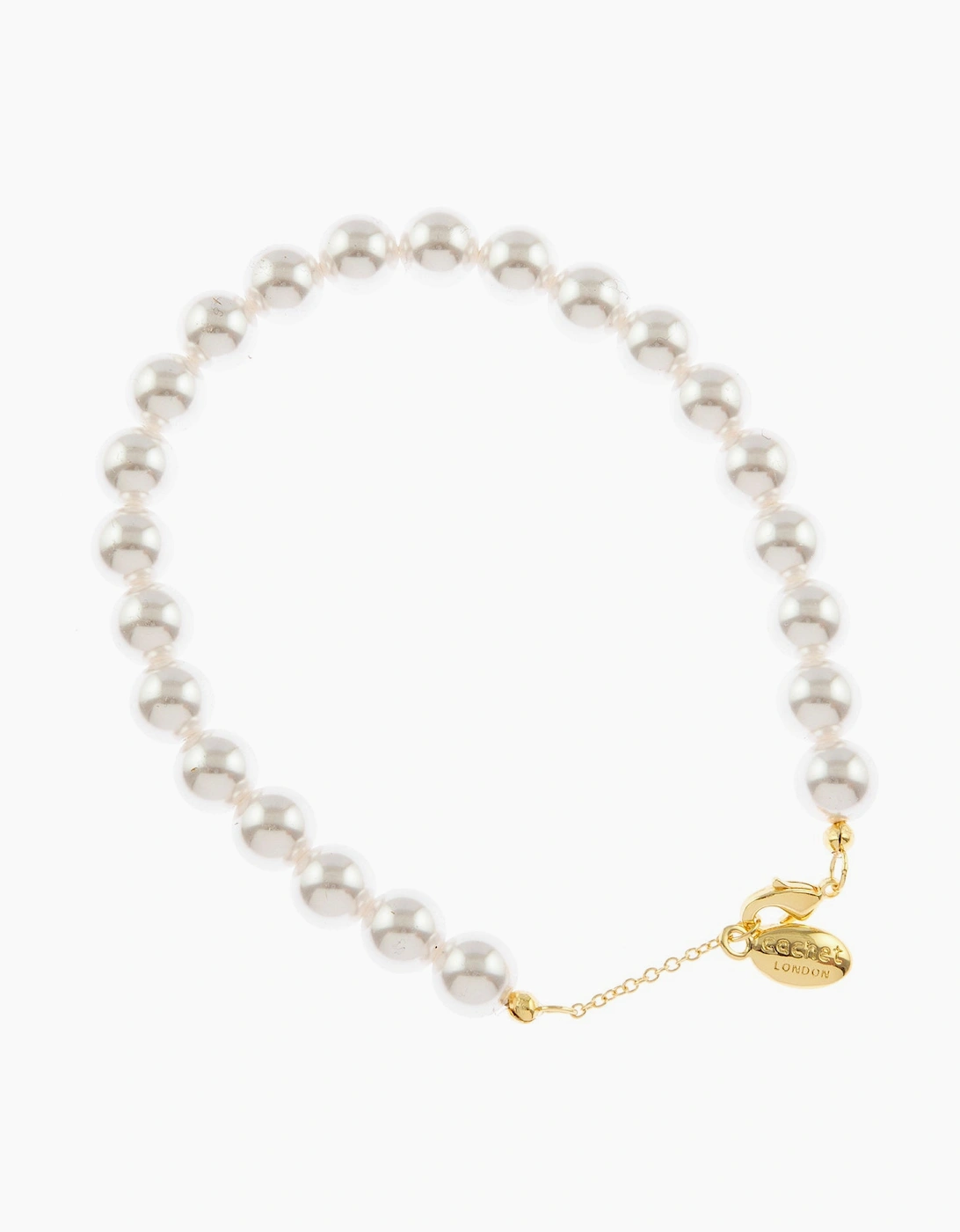 Perris Gold Pearl Bracelet