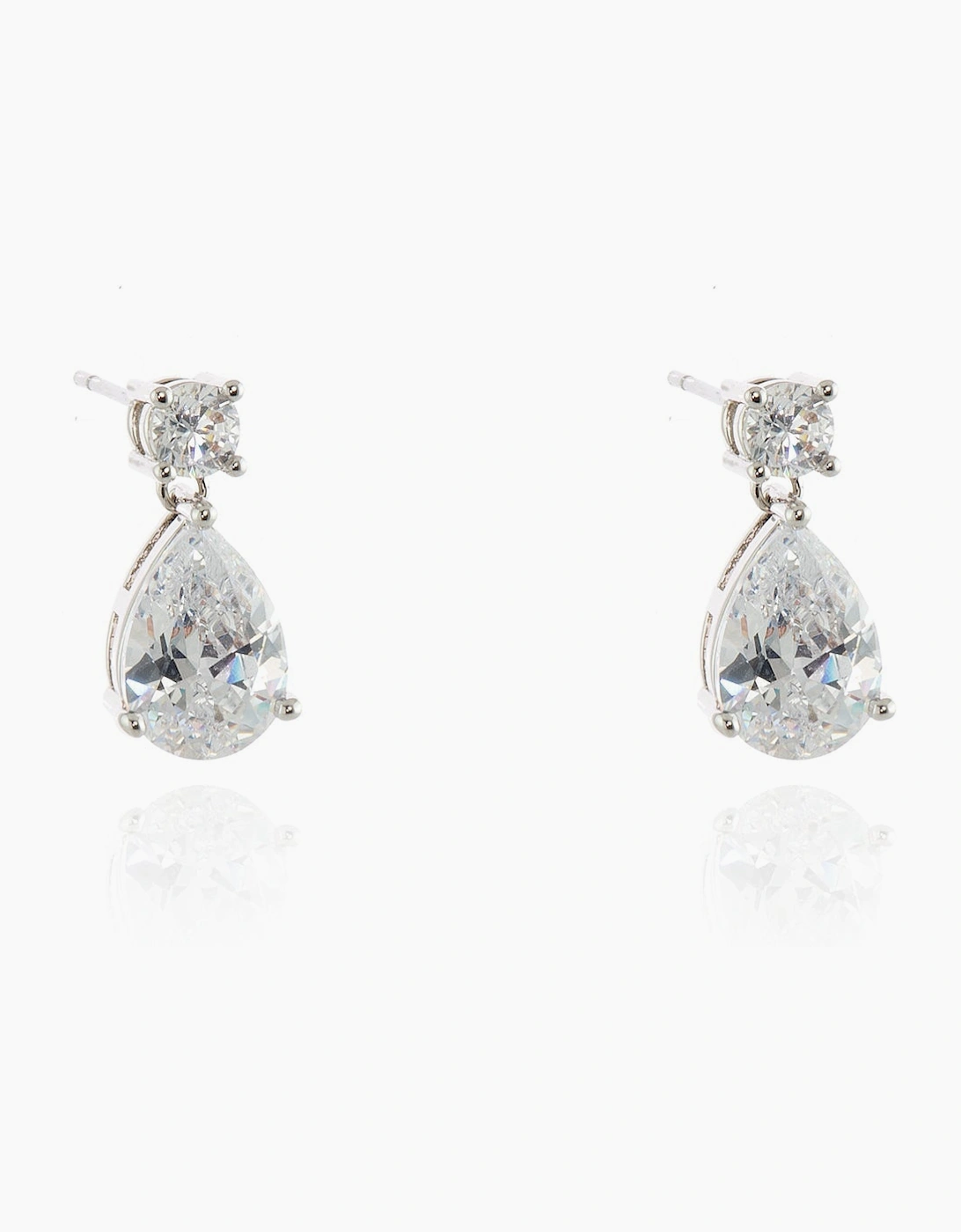 Sheri Silver Drop Earrings