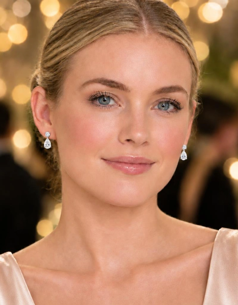 Sheri Silver Drop Earrings