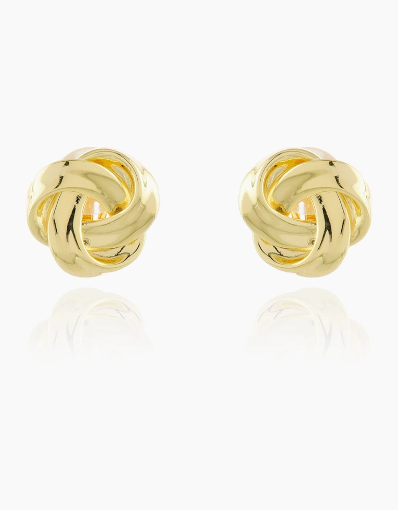 Kelce Gold Clip On Earrings