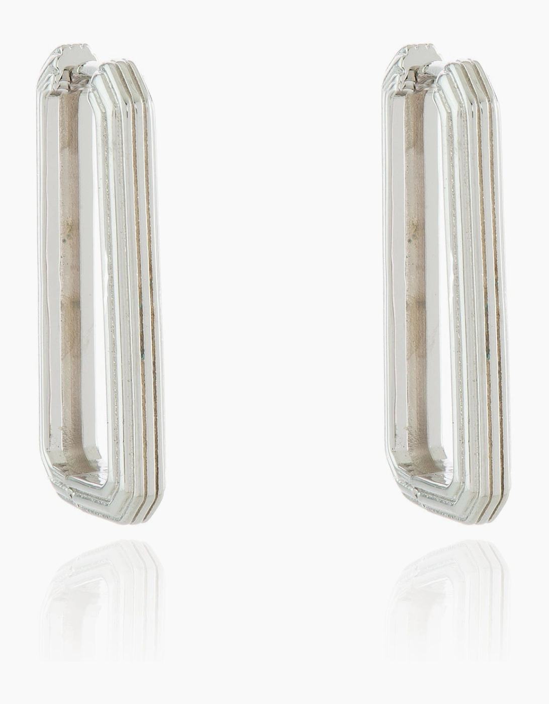 Celyse Silver Hoop Earrings