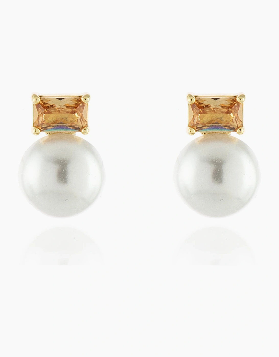 Corin Gold Champagne Clip On Earrings