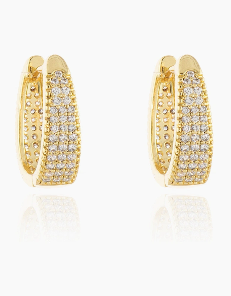 Cabo Gold Hoop Earrings