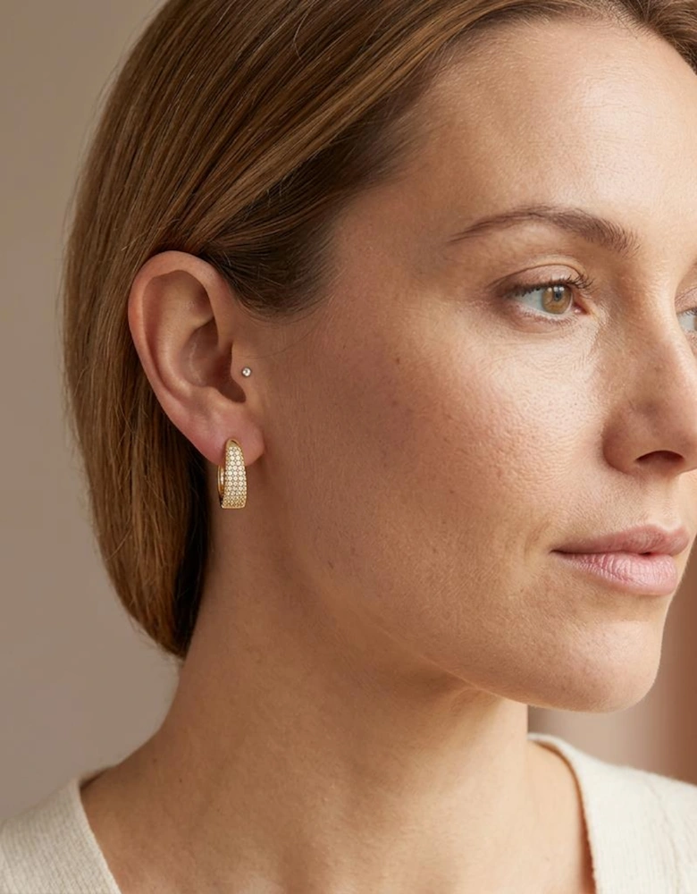 Cabo Gold Hoop Earrings