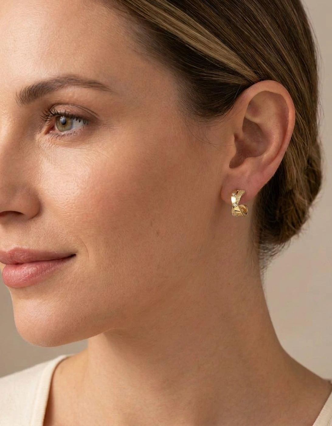 Clara Gold Hoop