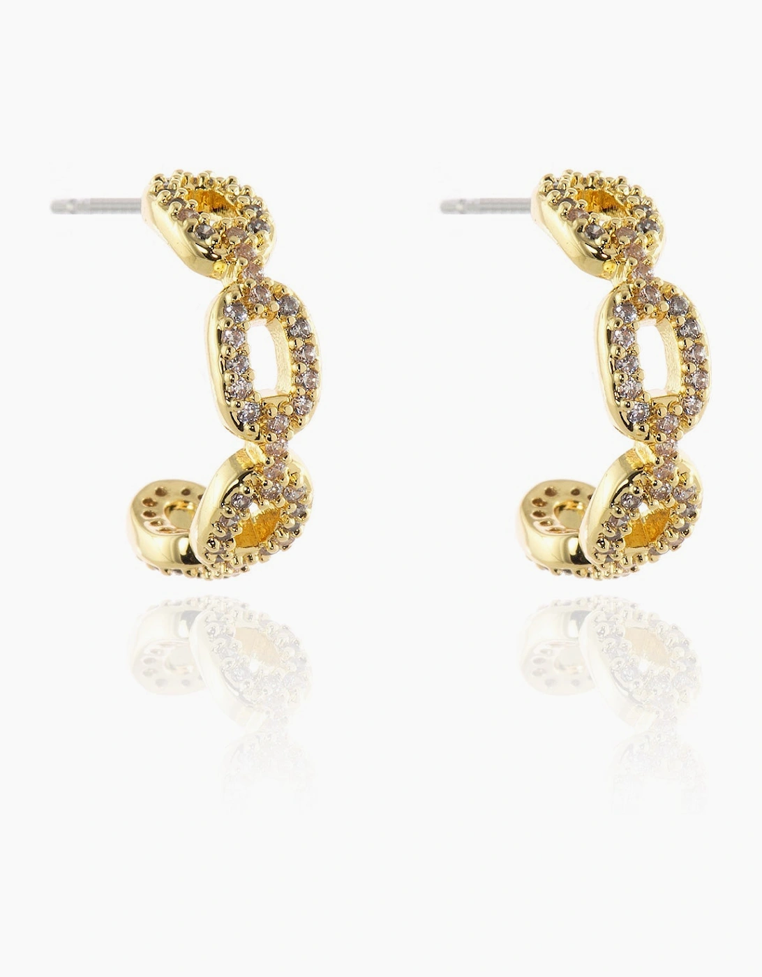 Freya  Gold Hoop Earrings