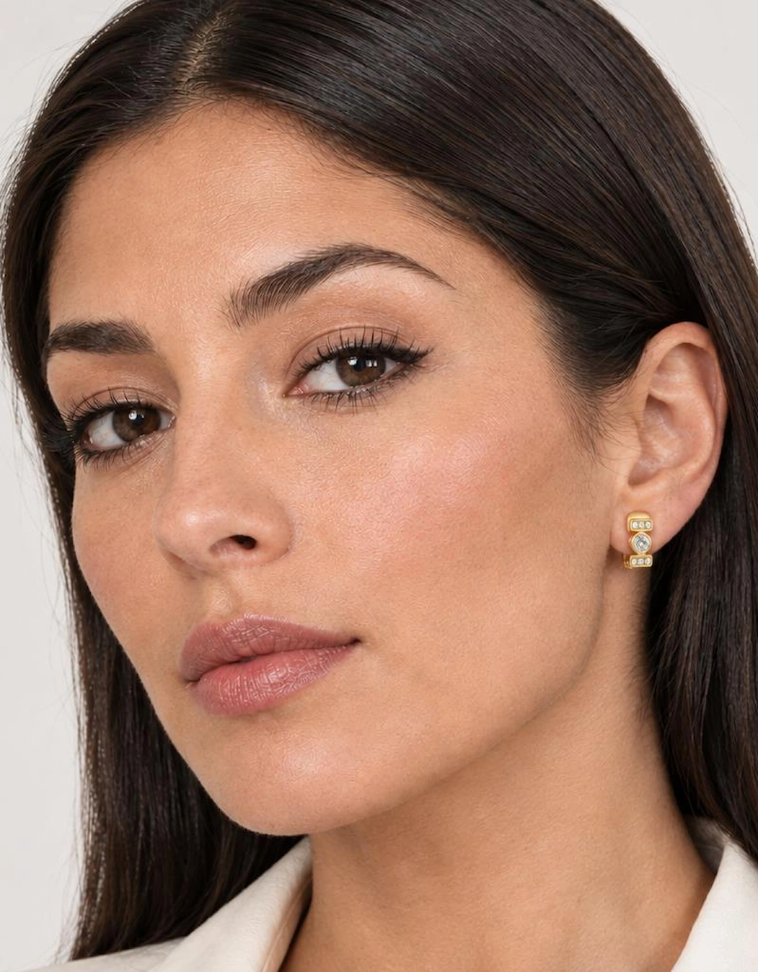 Terri Gold Clip On Earrings