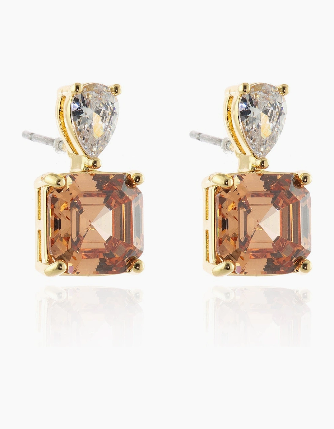 Sofia Champagne Gold Earrings