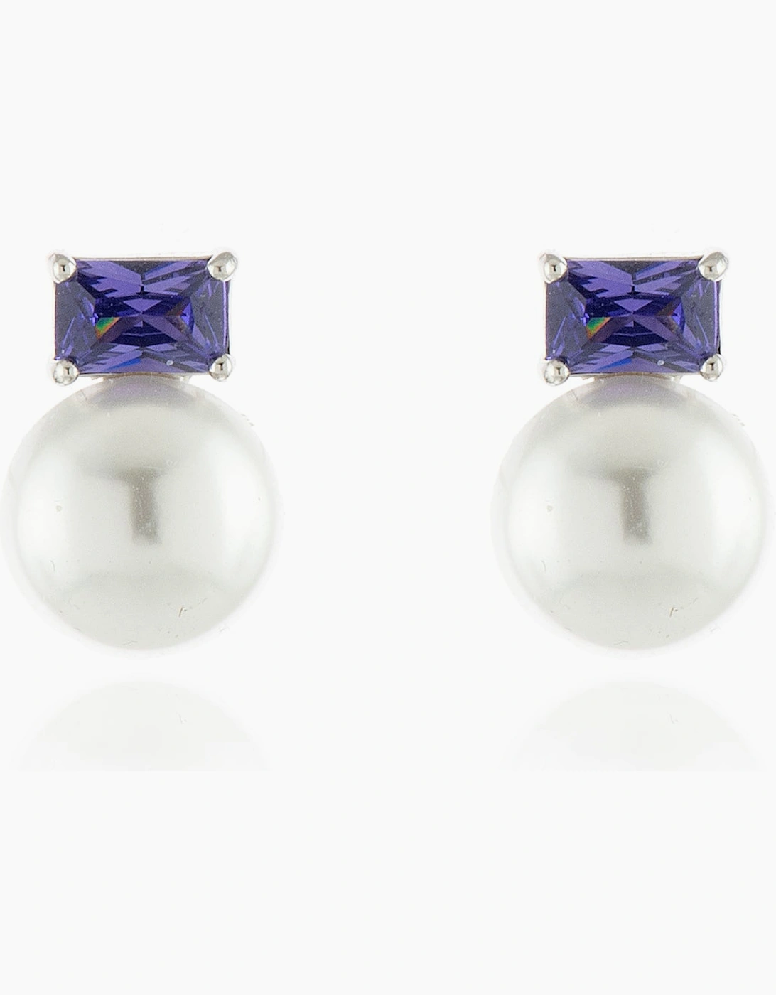 Corin Silver Tanzanite Clip On Earrings