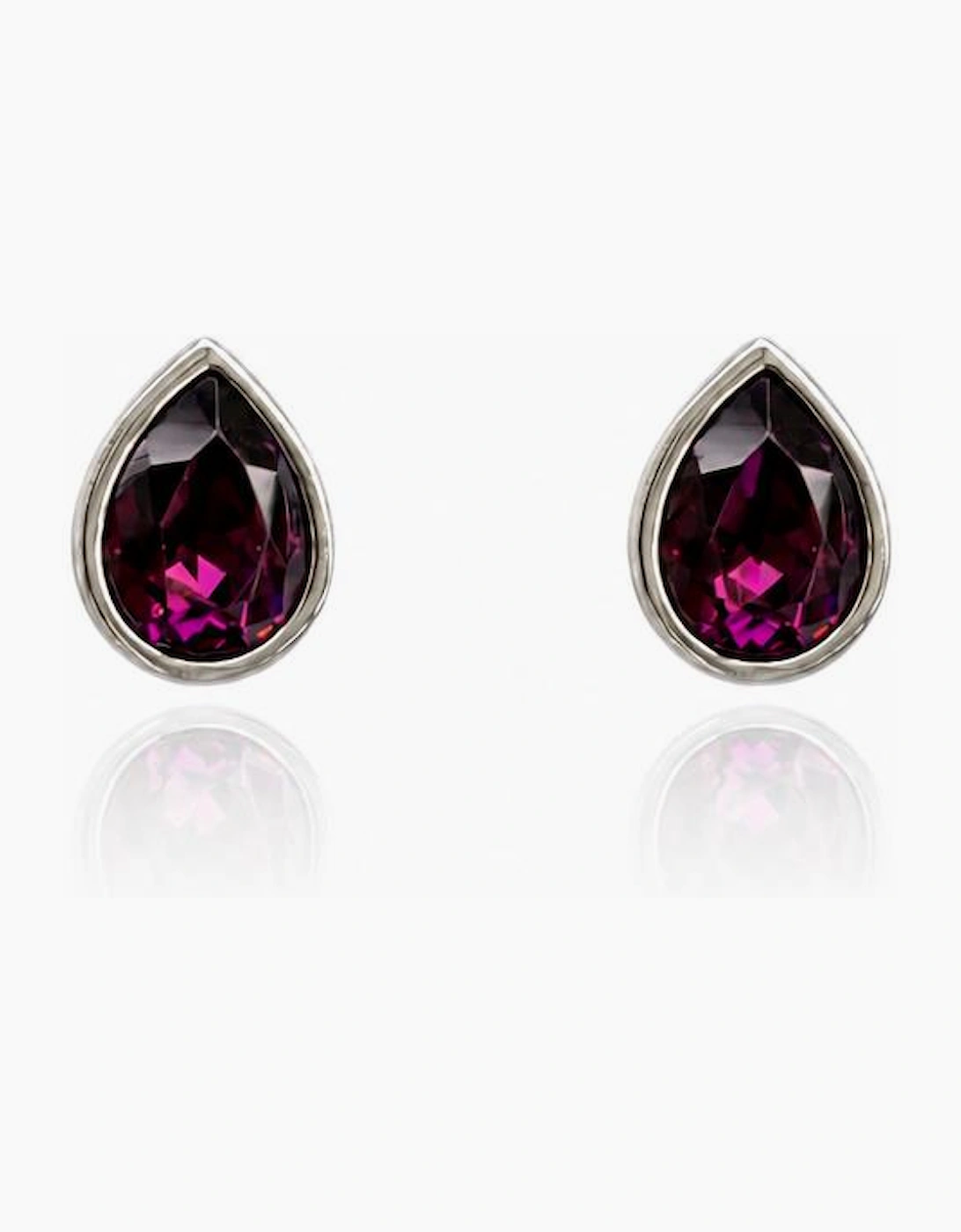 Ran Silver Amethyst Earrings