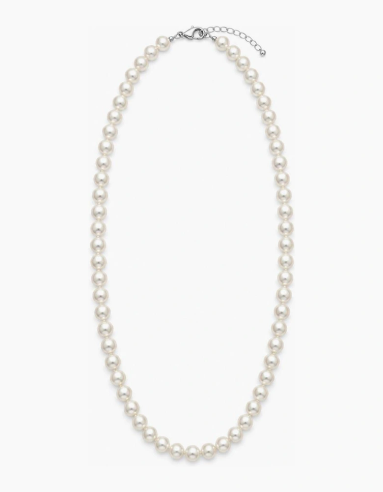 Mabel Silver 60cm Pearl Necklace