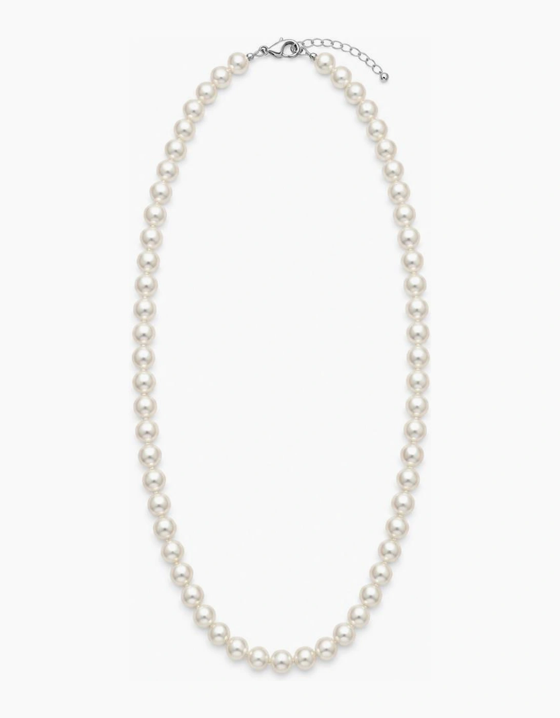 Mabel Silver 60cm Pearl Necklace