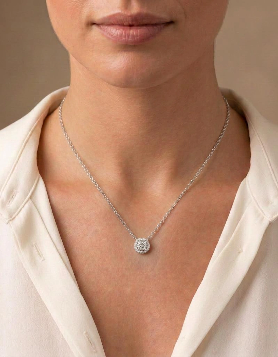 Ona Silver Pendant