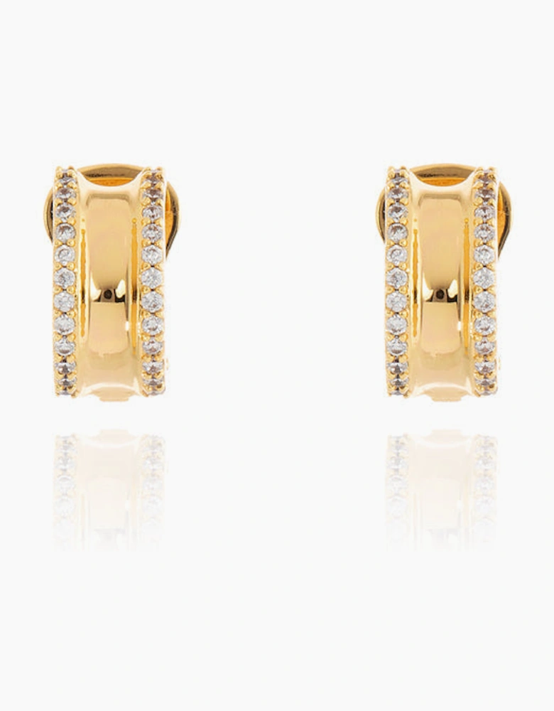 Scoop Gold Clip On Earrings