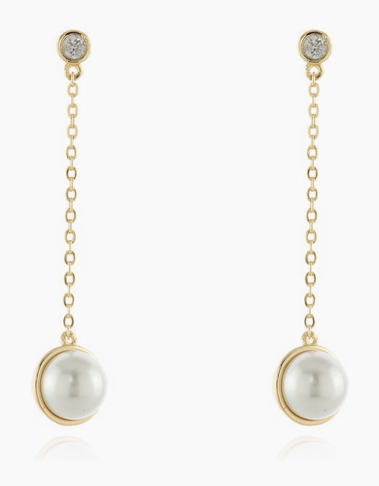 Paris Gold Drop Earrings