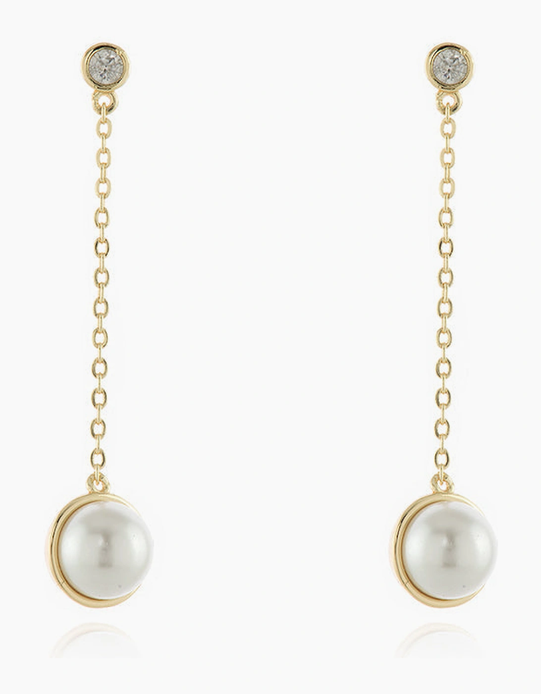 Paris Gold Drop Earrings