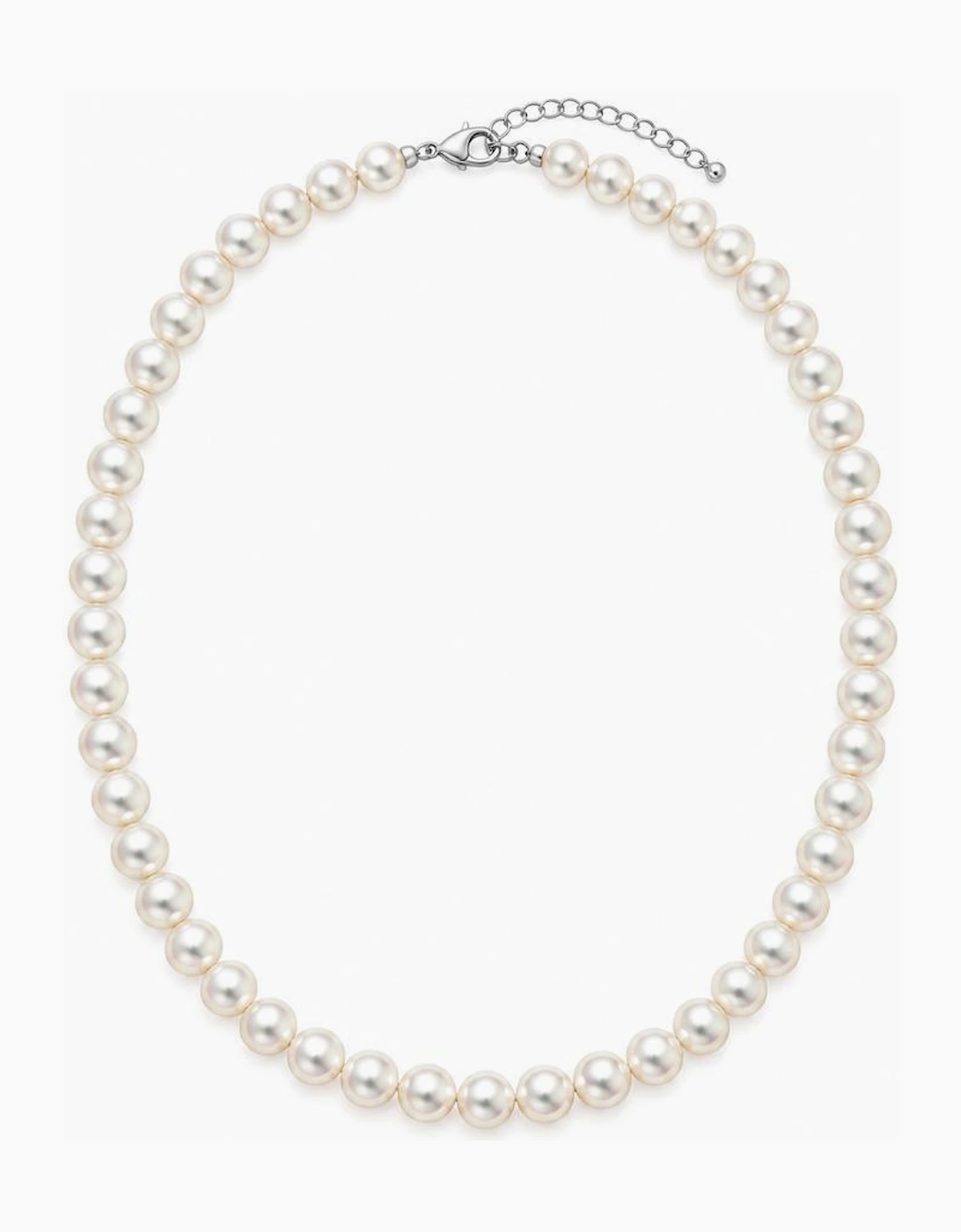 Mabel Silver 40cm Pearl Necklace