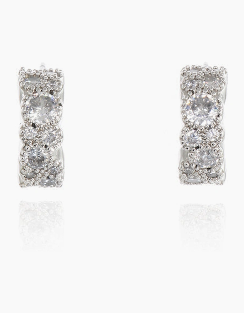 Halia 10mm Silver Earrings