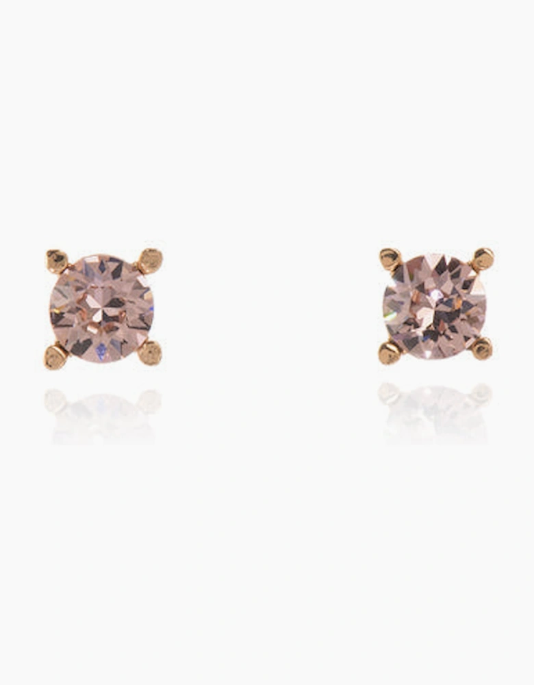 Laine 6mm Vintage Rose Gold Earrings