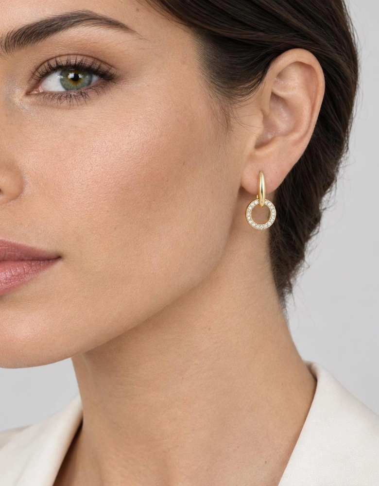 Lara Drop Gold Earrings