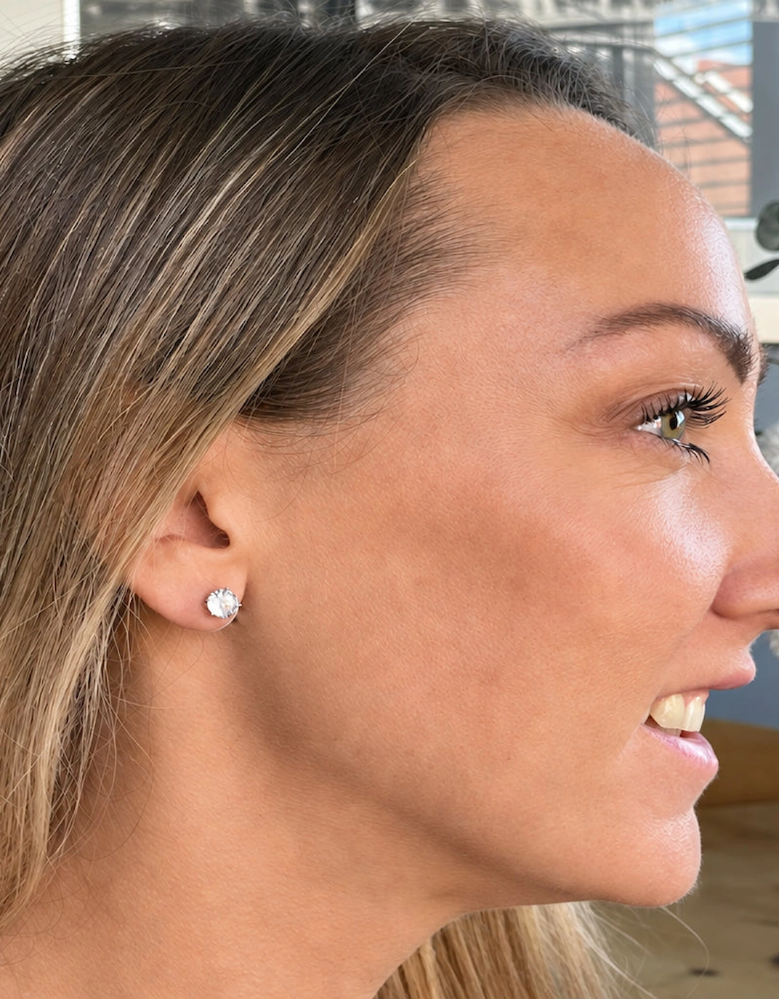Cachet Lana 8mm Gold  Earrings