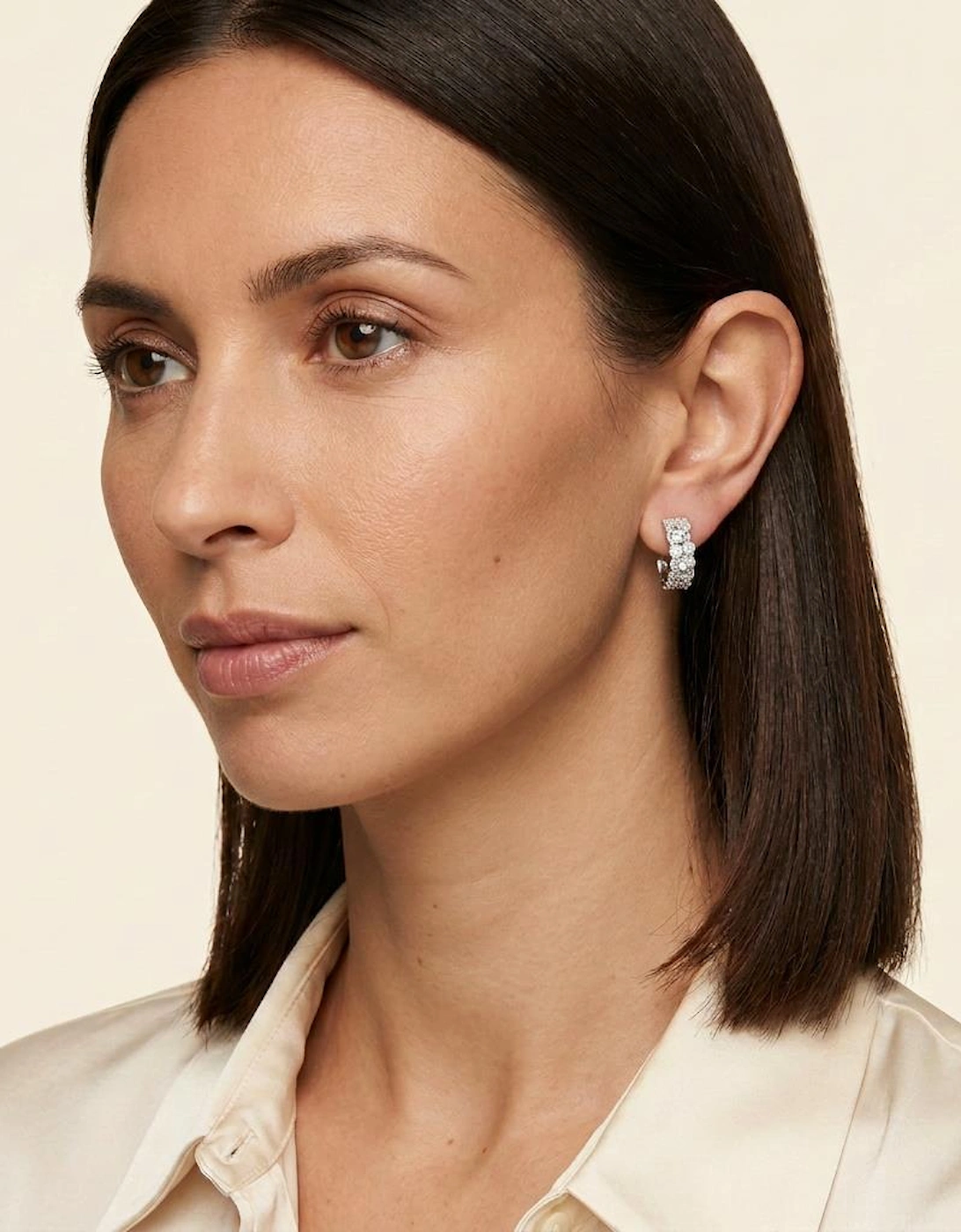 Halia 15mm Silver Earrings
