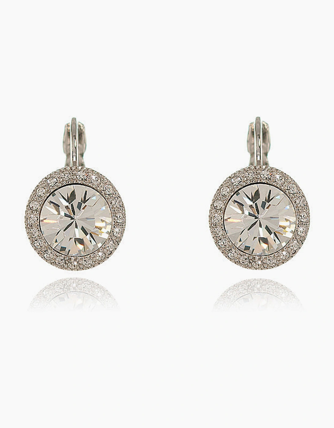 Sosie Pavee Silver Earrings