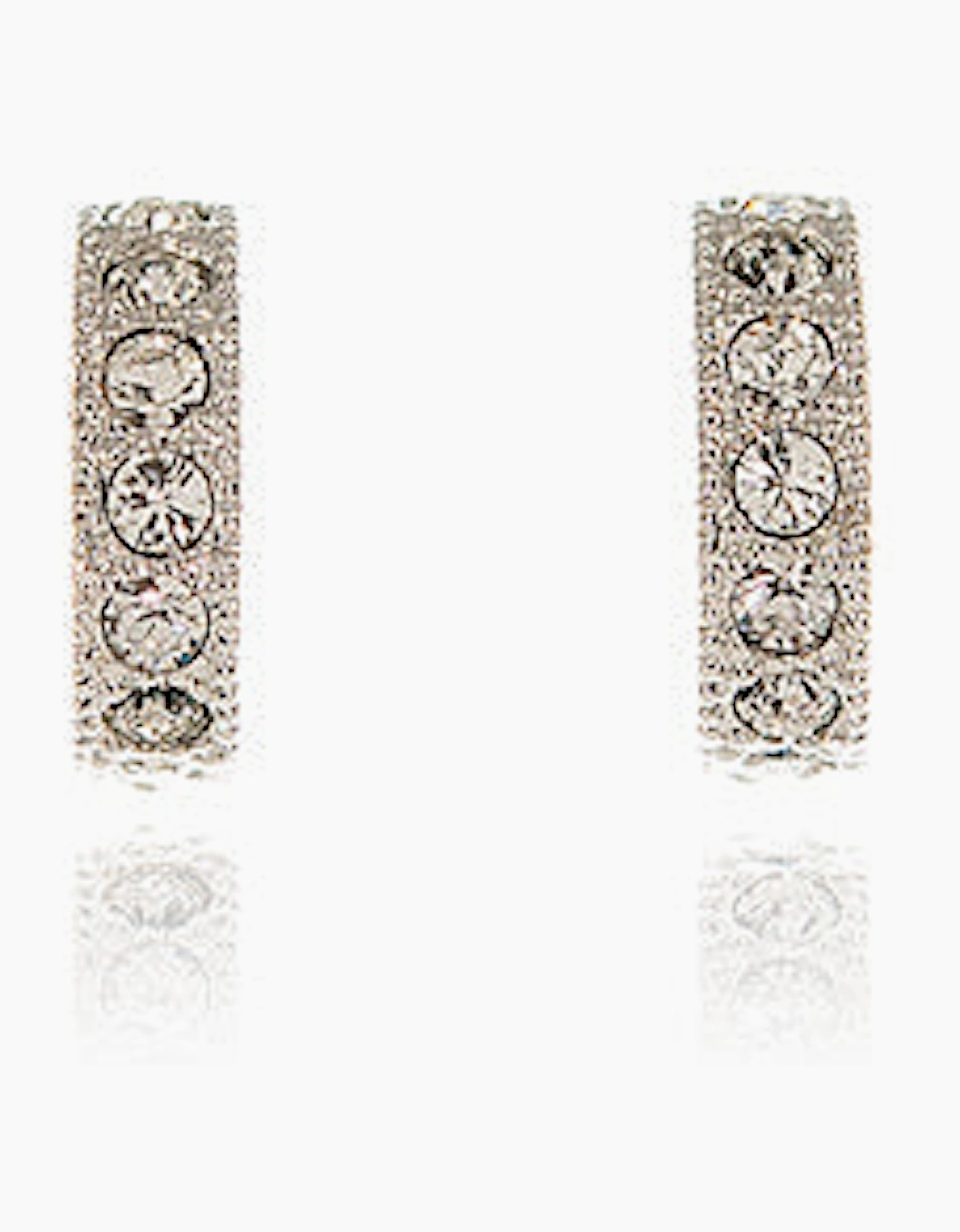 Saga 10mm Silver Earrings