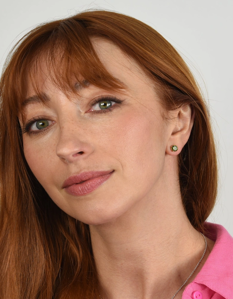 Lana 6mm Olivine Earrings