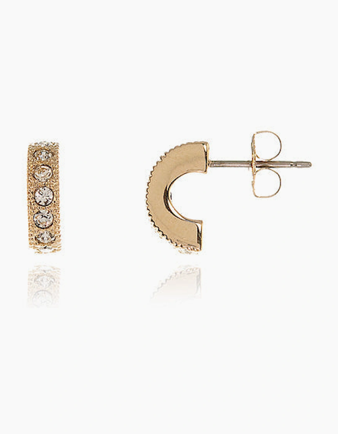 Saga 10mm Gold Earrings