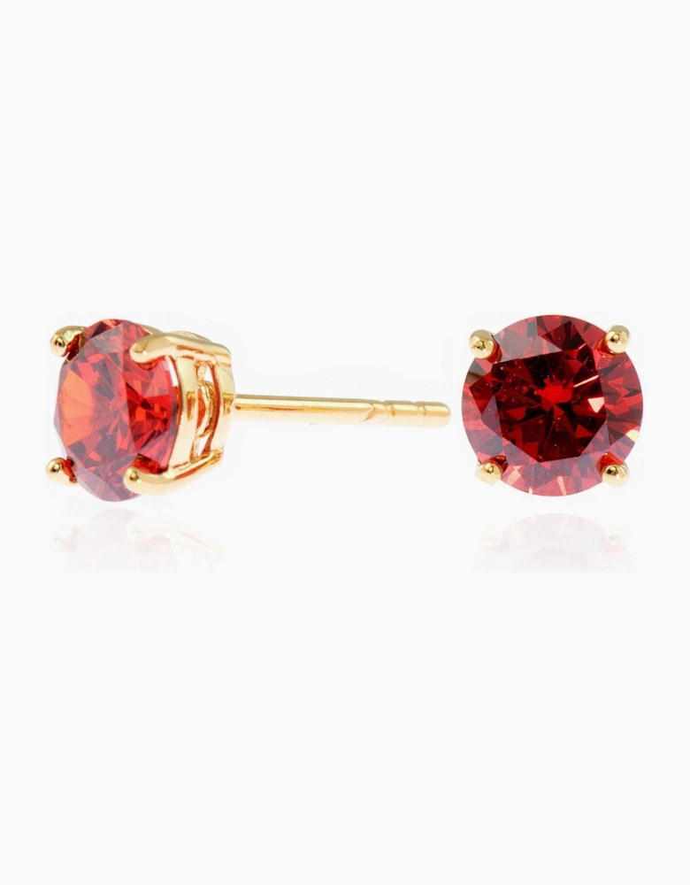 Lana 6mm Ruby Earrings