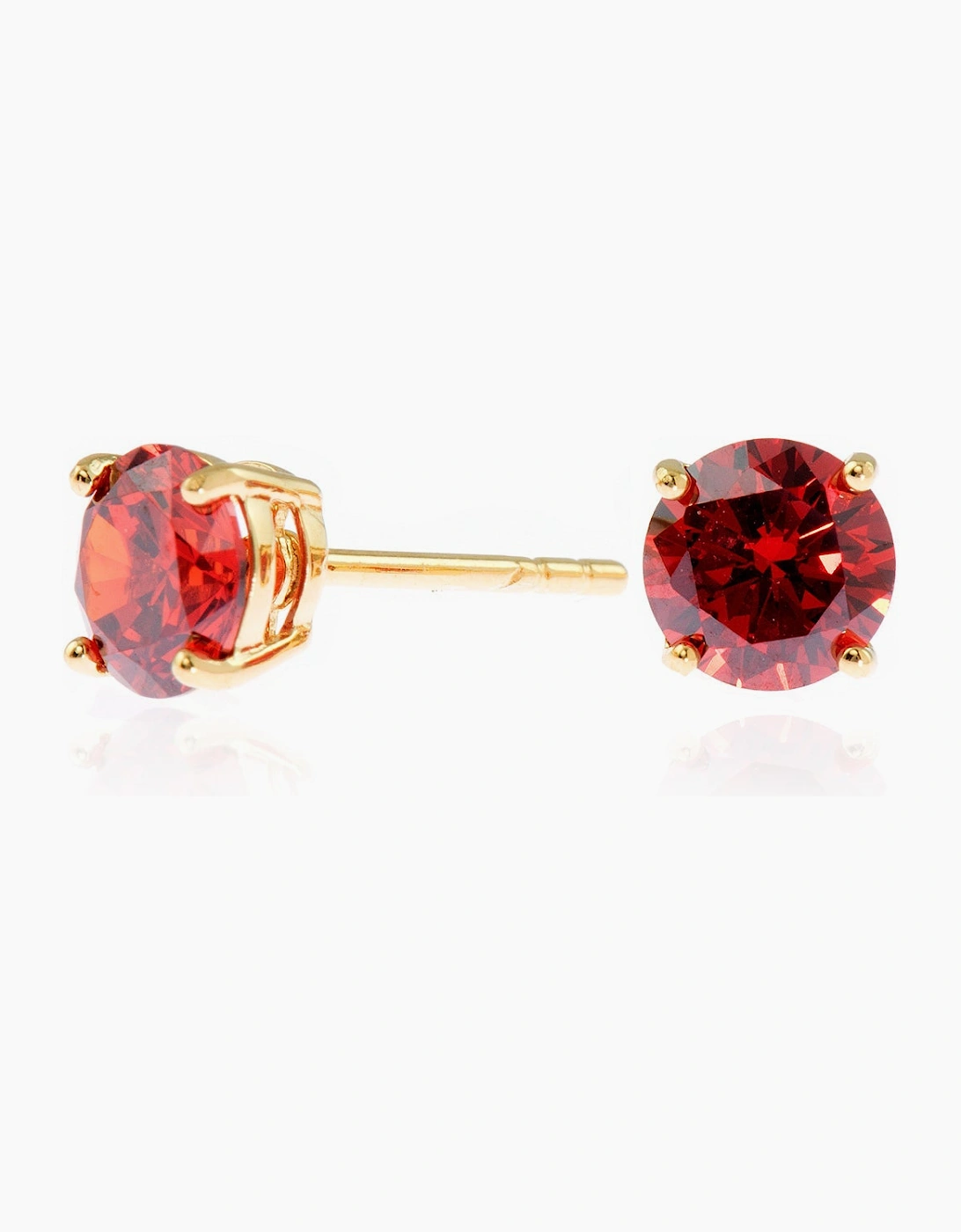 Cachet London Women's Red Lana 6Mm Ruby Earrings