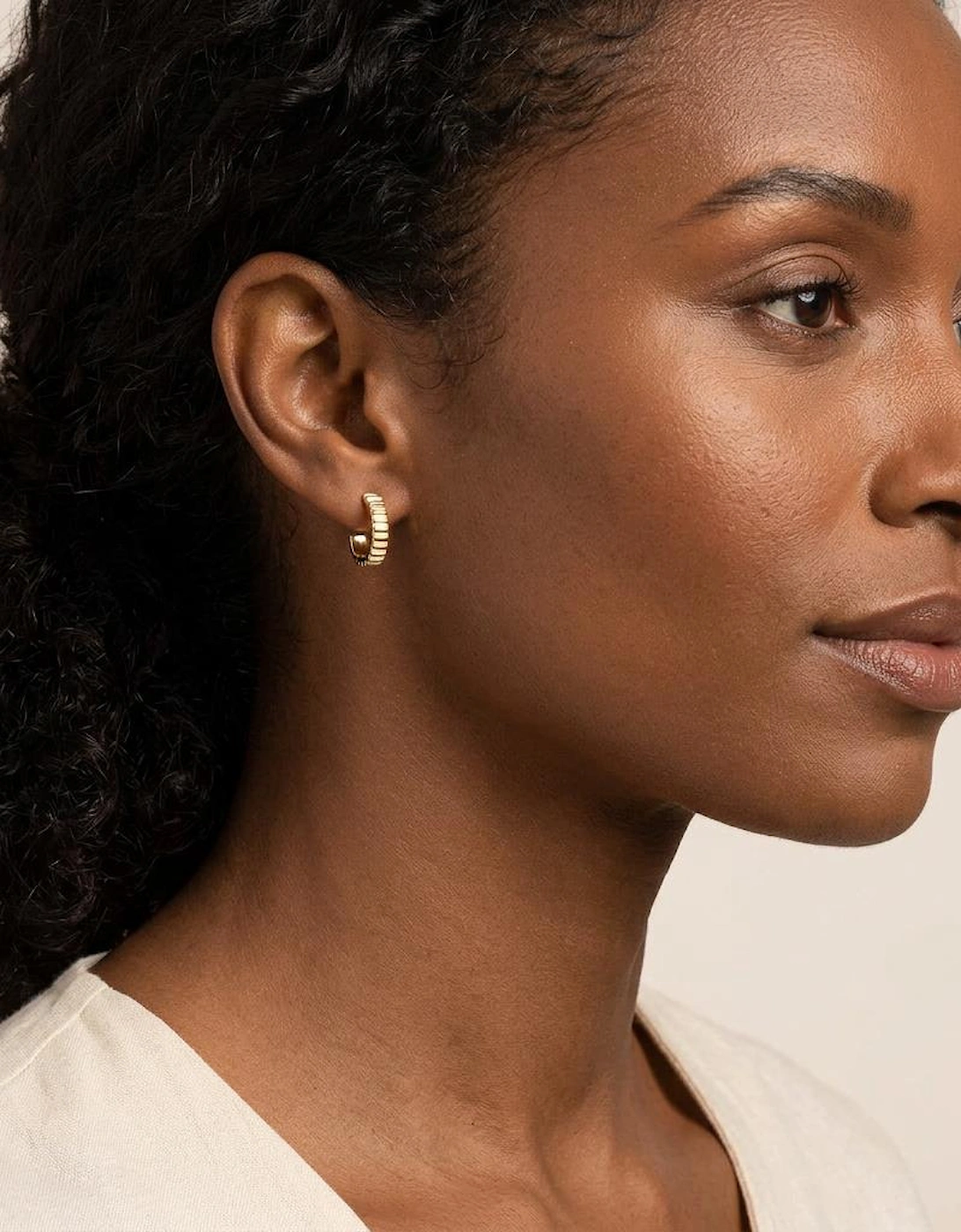 Ricci Gold Hoop Earrings