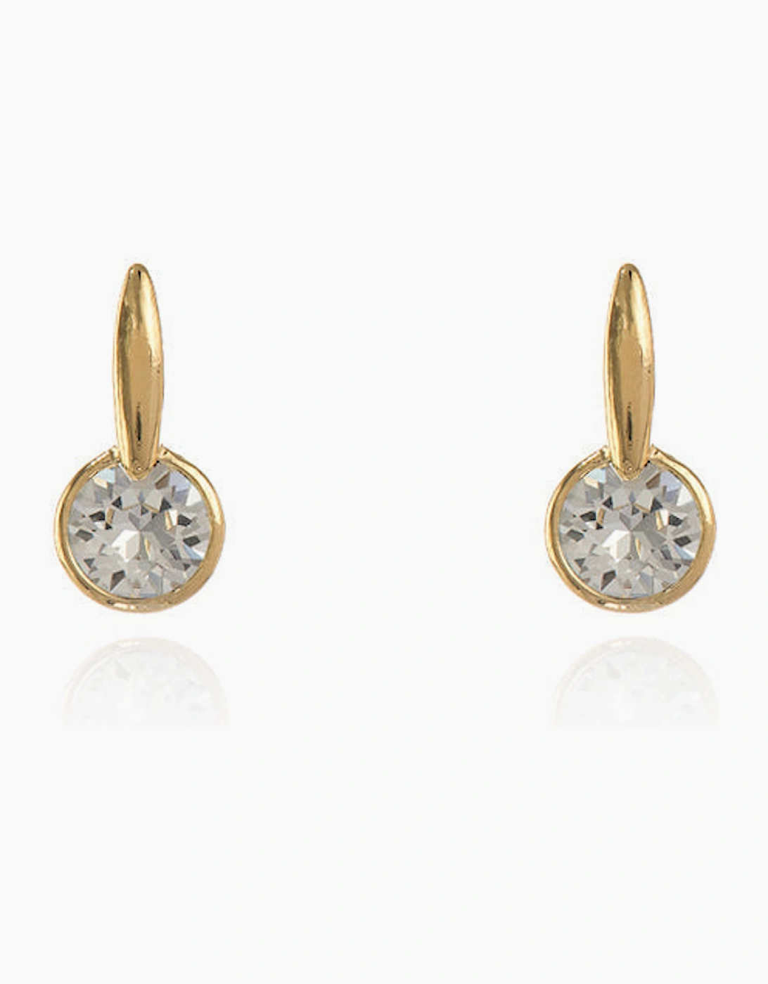 Lara Simple Stud Gold Earrings