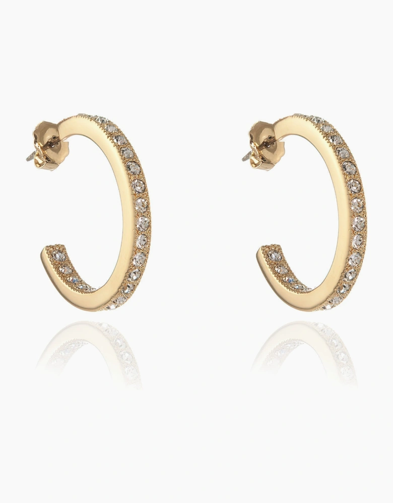 Saga Large Gold Hoop Earrings