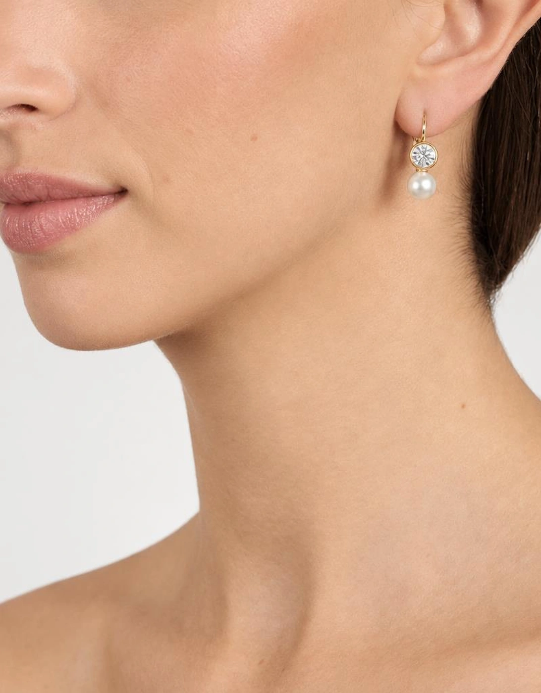 Mimi Gold Lever Back Earrings
