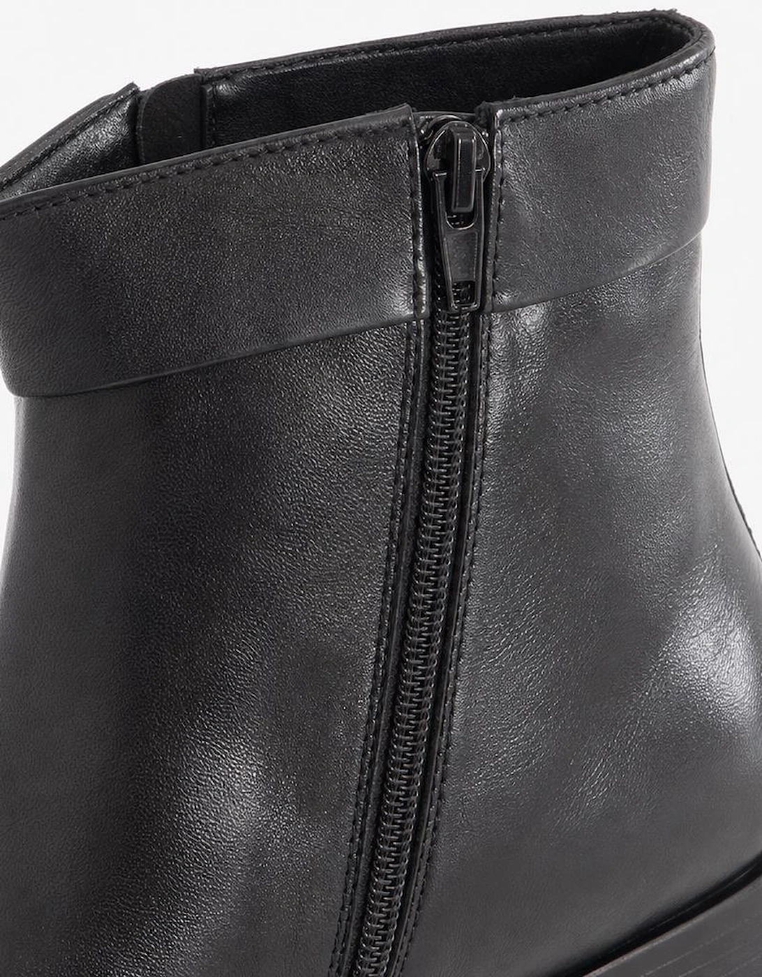Scimitar GREG Mens Soft Leather Cuban Heel Boots Black