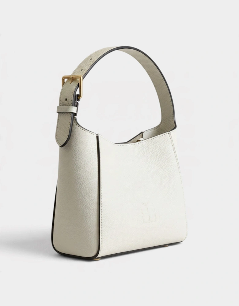 Thea Small Bucket Bag Ivory